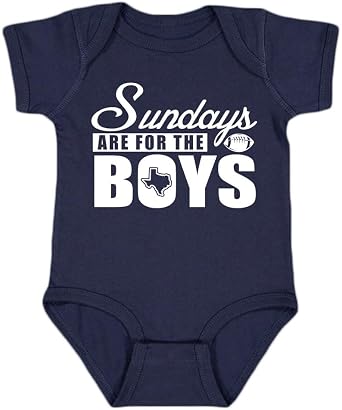 Sundays are for The Boys Dallas Kid's Bodysuit for Football Fans