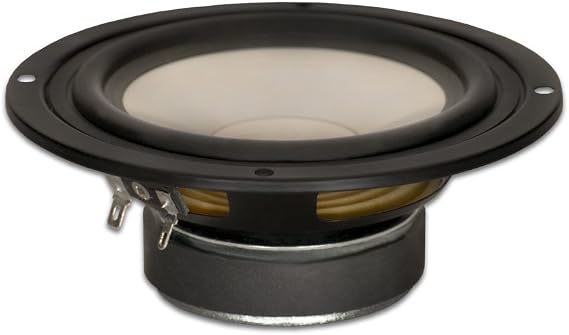 Goldwood Sound GW-S525/8 Poly Cone 5.25" Woofer 130 Watts 8ohm Replacement Speaker,Black