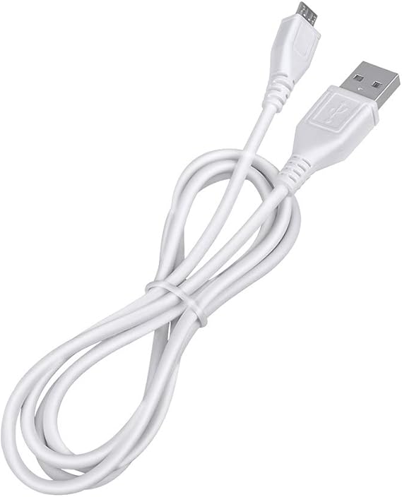 ABLEGRID 3.3ft White Micro USB SYNC Cord Cable for Leapfrog Leapstart Interactive Learning System