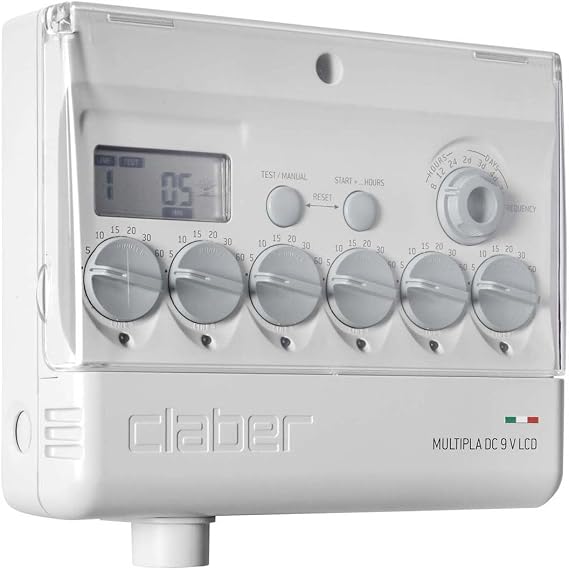 Claber Multipla Dc W/lcd Water Timer