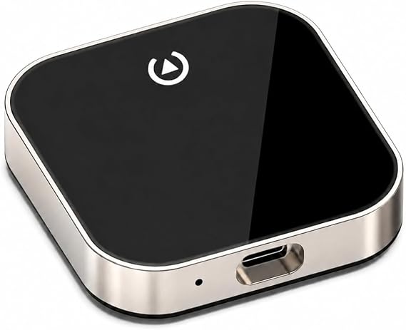 Kablosuz CarPlay Android Auto USB Adaptörü, Android 12 AI Box, Netflix YouTube TikTok Sosyal Medya Destekli, 2.4G/5G WiFi Bluetooth 5.4, TF Kartlı, Kablolu Araçlar İçin (Yeni Versiyon)
