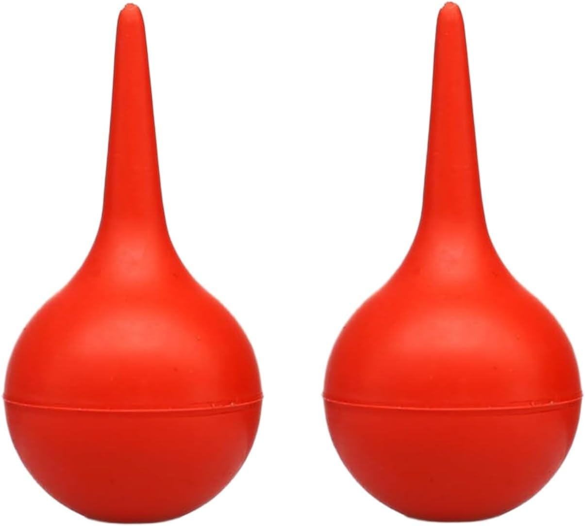 2Pcs Red Manual Amniotic Fluid Suction Device Canine Feline Pet Puppy Dog for Nasal Home Clinic Choking Pumping DeliverySupp Bulb Siphon Bulb Air Squeeze Bulb Liquids Bulb, Nursing Supplies 30ml