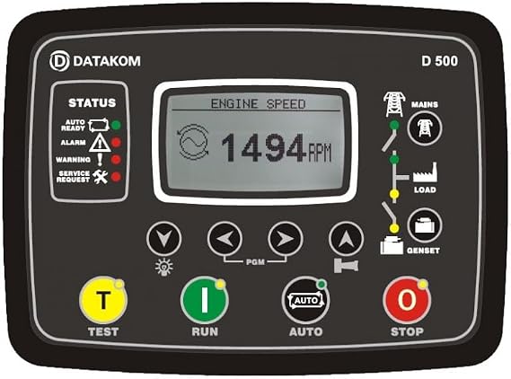 D-500-LITE-MK2 Multifunctional Generator Controller with MPU + J1939