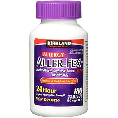 Kirkland Signature Aller-FEX, 180 Mg 180 Tablets