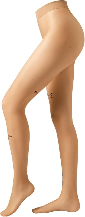 CALZEDONIA Tattoo Script Tights