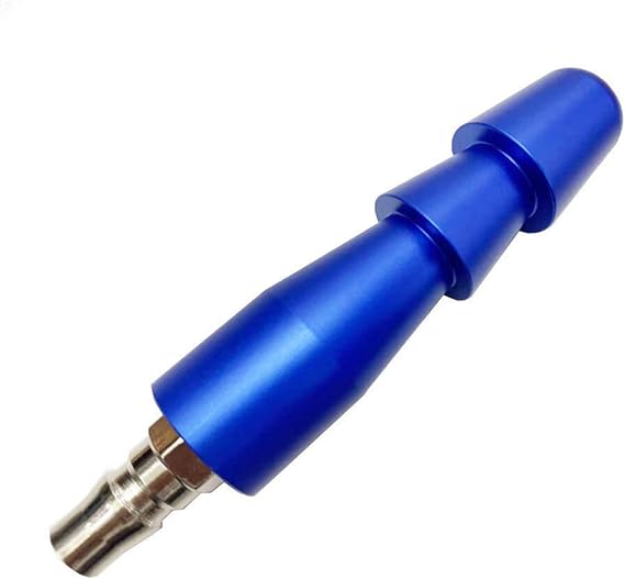 Reusable Adapter VAC Machine Attachments for Vac-U-Lock Device Black/Silver (Blue)