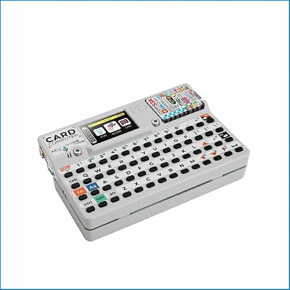 M5Stack Official Cardputer Kit with M5StampS3 - Pocket Computer Development Kit - ESP32-S3, 56-key keyboard & a 1.14"" screen, Compact, Grey