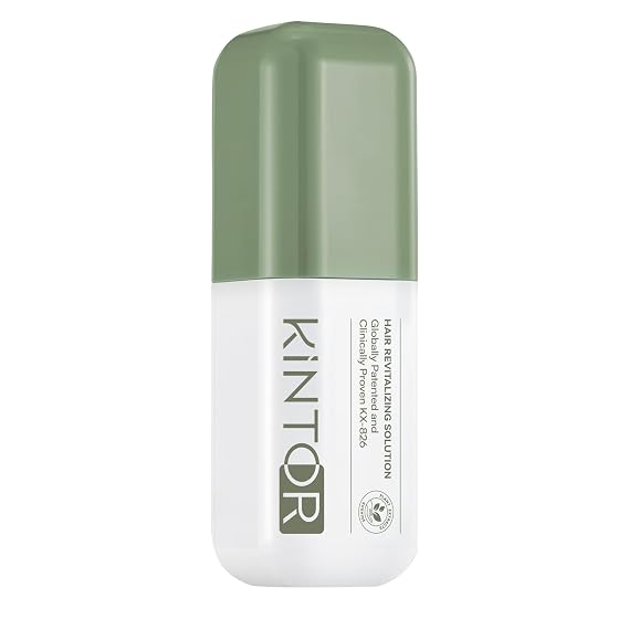 0.5% KX-826 DHT Blocker Hair Thickening Growth Products,Plant-Based Extract Essence Anti-Hair Loss Solution,60ml