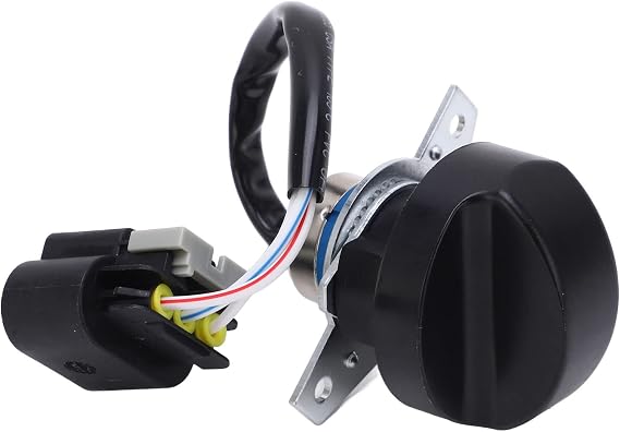 Throttle Motor Knob Switch Premium ABS Alloy Steel Excavator Throttle Control Knob for XCMG XE60 XE75 XE135 XE150 XE215 XE370 (15 Gear)