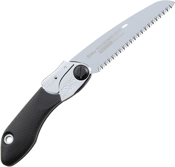 Silky Professional Series PocketBoy Folding Saw 130mm Medium Teeth (340-13) | 8.5 teeth per inch (10 teeth per 30mm), Cut capacity 2.6 inches
