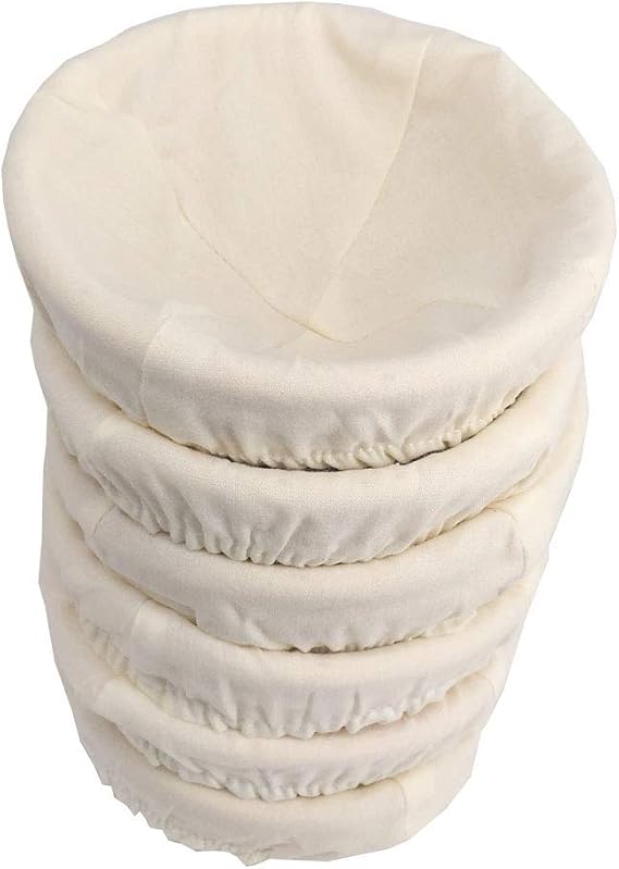 5 Inch Mini Banneton Bread Proofing Basket sourdough Set of 6