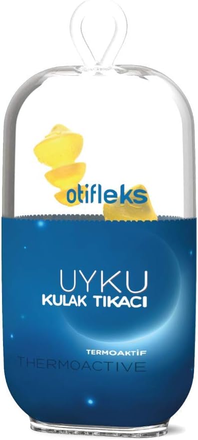 Otiflex 2-Piece Sleep Earplugs Multicolor XL