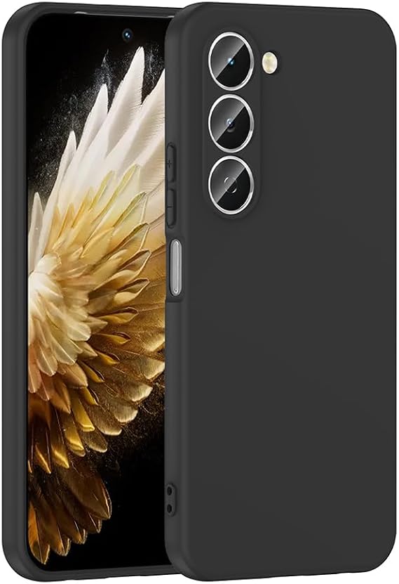 Spia Tecno Spark 40 Pro ile Uyumlu Kılıf Siyah Lansman Kapak Orijinal (Tecno Spark 40 Pro ile Uyumlu, Siyah)