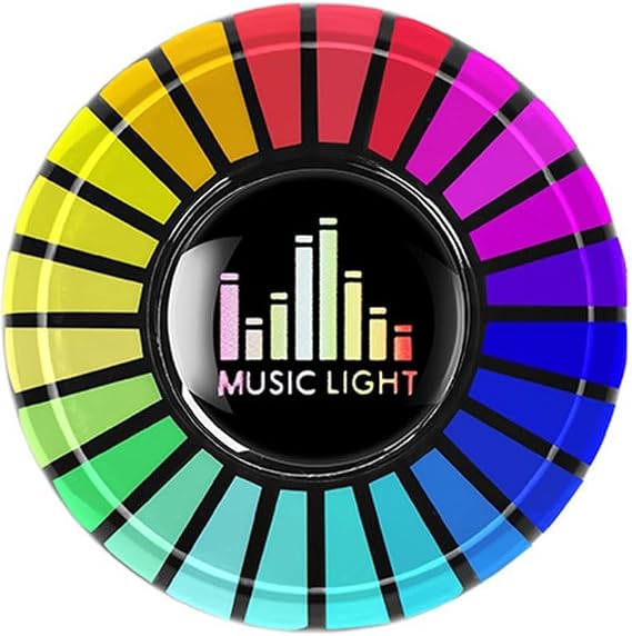 Rgb Voice Control Led Light with Vibration Noise Sensor for Paranormal Equipment, Sound Pickup Light with Aromatherapy Function(West afternoon tea)