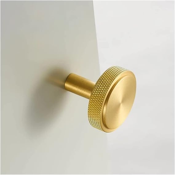 Door Handles Pull Push Cabinet Cupboard Commercial exquisite cabinet handle, Kitchen Cabinet Handles Brass Knurling Furniture Handles Long Round Modern Pulls Cupboard Wardrobe Dresser Shoe Box Drawer