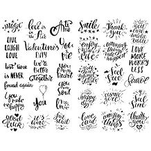 Seasonstorm Black Warmhearted Artistic Words Precut Stationery Happy Planner Stickers Scrapbooking Diary Sticky Paper Flakes