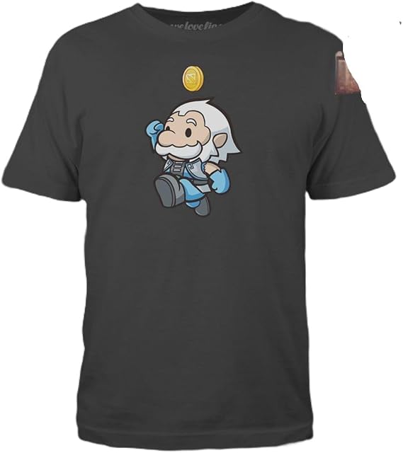 DOTA 2 Heavenly Jump Men's Charcoal Tee Small with Digital Unlock Code