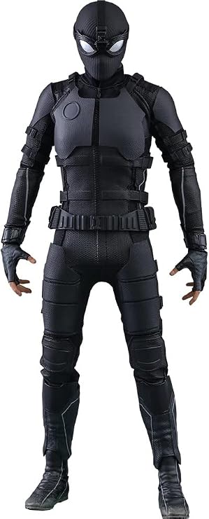 Movie Masterpiece Spider-Man: Far from Home 1/6 Scale Figure, Spider-Man Stealth Suit Version