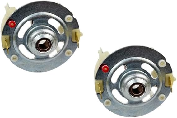 Gdfnmogo 2pcs Electric Motor Carbon Brush Holder Replacement Parts for 775 750 755 RS775 RS750 RS755 Drill Motors, Long Lasting Carbon Metal Plastic Brush