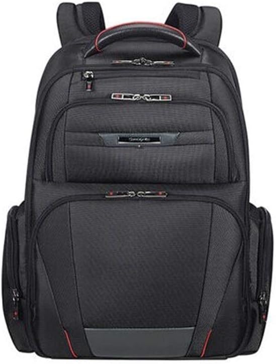 Samsonite Pro -DLX 5 - 17.3 Inch expandable laptop backpack, 48 cm, 29/34 l, black (black)