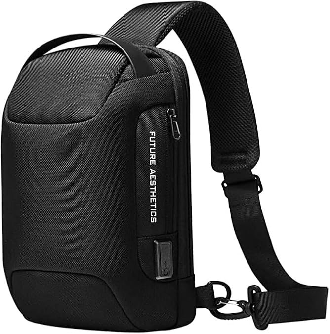 BANGE Sling Bag, Waterproof Men's Chest Bag Shoulder bags Crossbody Sling Backpack for Men……