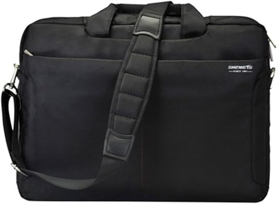 18 Inch Laptop Bag Briefcase Case fits up to 18.4 Inches Notebook Computer Waterproof Shockproof for Men Black