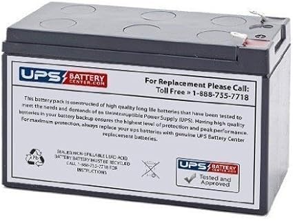 CSB 123606 12V 7Ah Sealed Lead Acid Replacement Battery