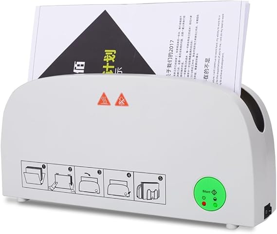 Hot Melt Binding Machine, Electric Mini A4 Thermal Binding Machine, 33mm Max Binding Thickness, Book Ridge Binding Kit, Simple Operation, Fast Binding for Photo Documents, Reports