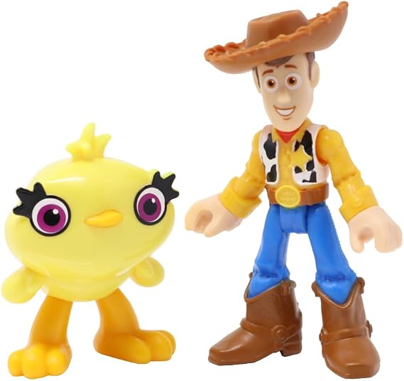 Imaginext Replacement Parts Toy Story Carnival Playset - GBG66 ~ Replacement Figures ~ Woody and Ducky
