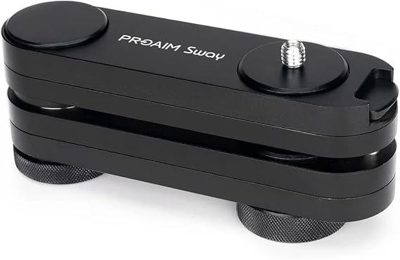 PROAIM Sway Portable Slider for DSLR Video Camera. Mechanical, Foldable Slider. 1.3' Slider Travel. Payload up to 3kg/6.6lb