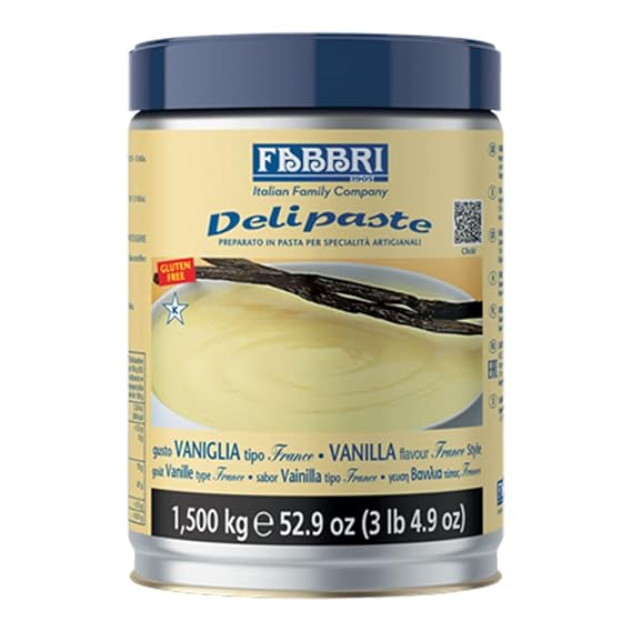 Fabbri Delipaste Vanilla France Flavoring Compound, 3.3 lb