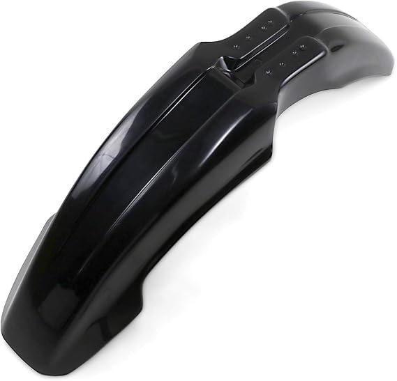 UFO Plastics FR FND BK YZ1/2 92-99 Body Plastics Front Fender BLK YZ125(92-99) YZ/WR250(92-99) WR500(91-93 - YA02852-001