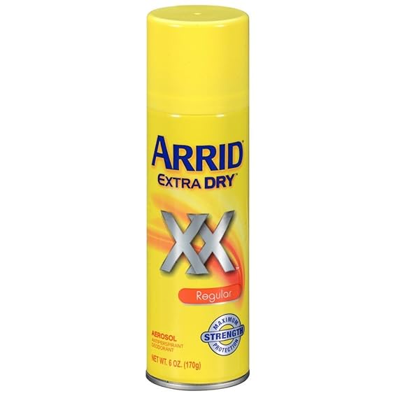 Extra Dry Regular Deodorant Spray by Arrid, 6 Ounce