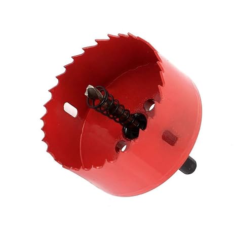 Luomorgo 75mm/3 inch Hole Saw, 1 1/4 inch Cutting Depth | HSS Bi-Metal, For Wood Cornhole Boards, Plastic Drywall & Metal Sheet, Hole Cutter