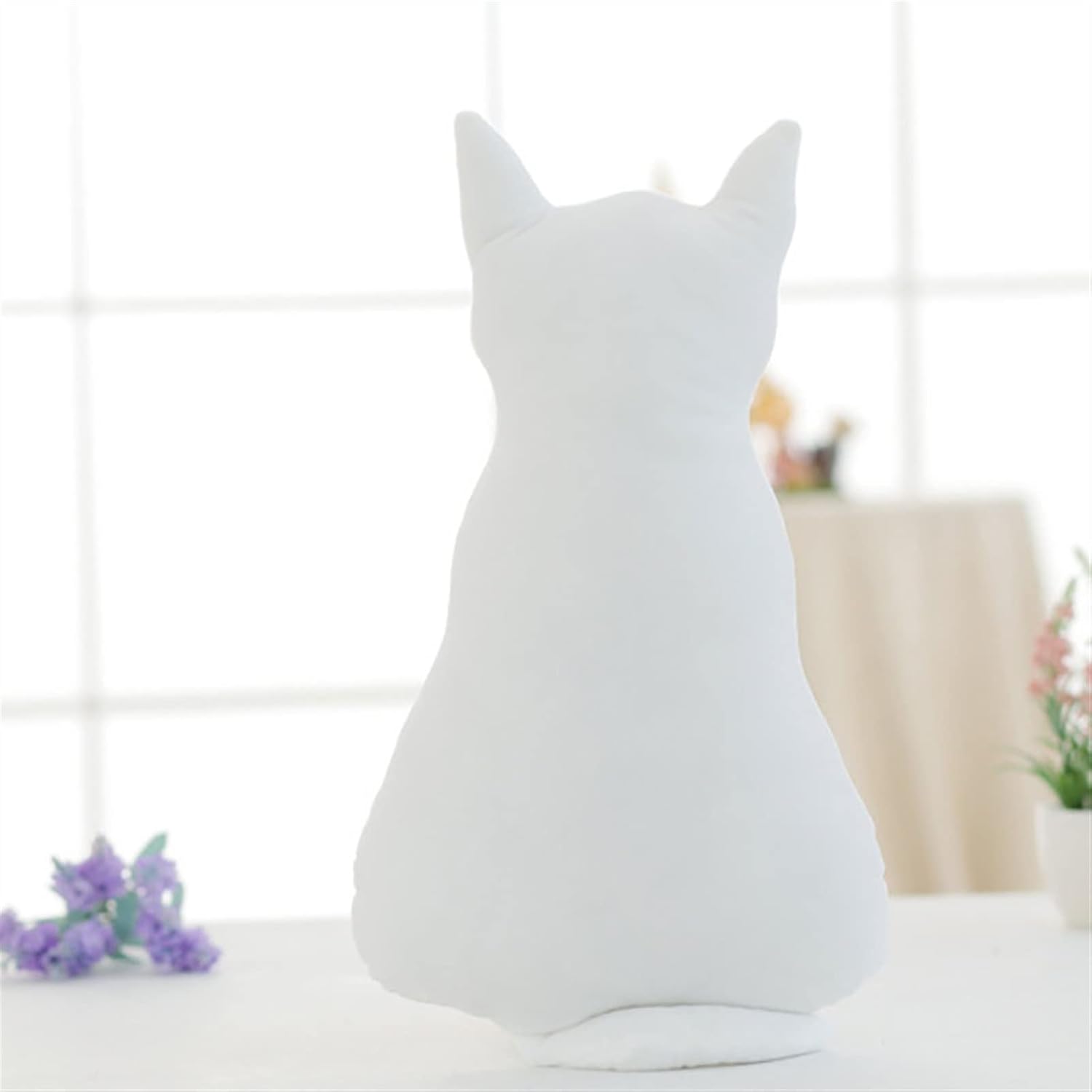 Home Cushion Pillow 1PCS Silhouette Cat Plush Animals Cushion Doll Toys 30 cm Soft Stuffed Cat Pillow Newborn Cushion Doll Bedding Kids Toys  Color : 2
