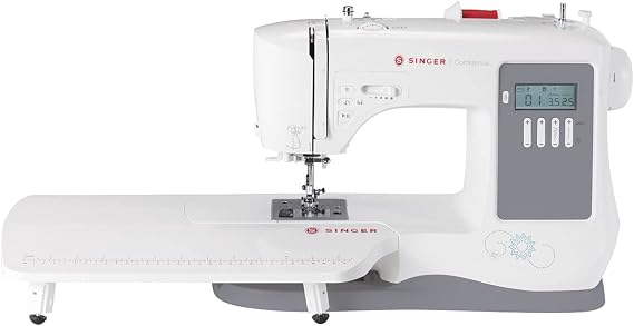 Singer 7640 Confidence Computerised Sewing Machine, White