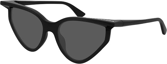Balenciaga Grey Cat Eye Ladies Sunglasses BB0101S 001 56