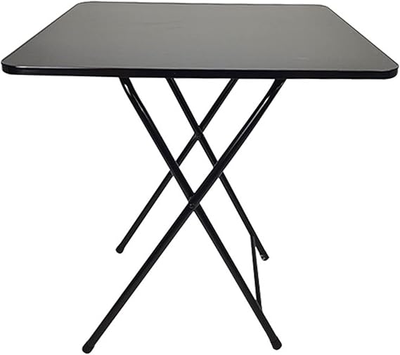 YOXIER Foldable Desk,Home Office Desks,Household Portable Small Dining Table,Multifunction Portable Computer Desk for Storing Items at Home & in The Office, Essential for Gatherings & Office Work Bla