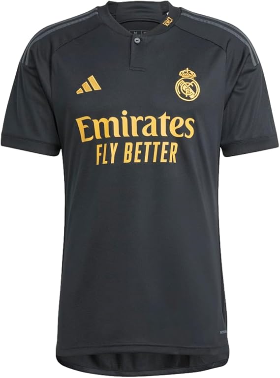 adidas Men's Soccer Real Madrid 23/24 Third Jersey - A Classy Supporter Jersey Made with Recycled Materials, AEROREADY