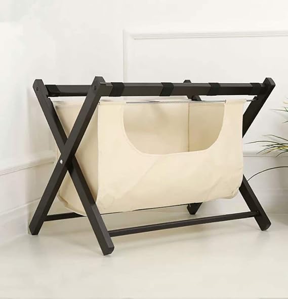 Luggage Racks Folding Luggage Rack, Solid Wood Luggage Rack, Folding Suitcase Rack