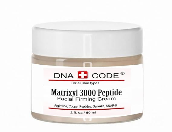 DNA Code Matrixyl 3000 Complex Peptides Firming Cream w/Matrixyl 3000, Syn-Ake, SNAP-8, Copper Peptides