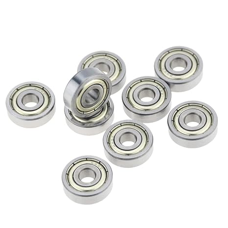 10 Pcs 623ZZ Double Metal Shields Deep Groove Ball Bearings 3x10x4mm