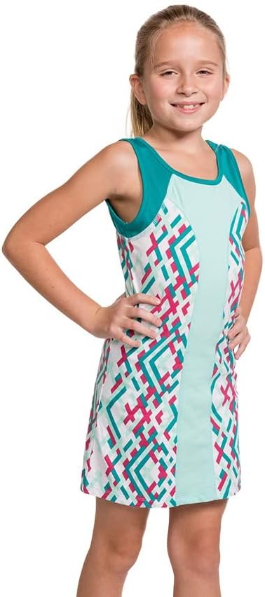 Street Tennis Club Girls Tennis Dress & Golf Outfit, Athletic Skirts Dress with Built-in Shorts