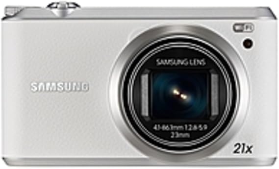 Samsung WB350F 16.3MP CMOS Smart WiFi & NFC Digital Camera with 21x Optical Zoom and 3.0" Touch Screen LCD and 1080p HD Video (White)