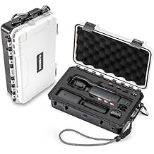 Osmo Pocket 3 Case,Waterproof Travel Carrying Case for Xtra Muse/DJI Osmo Pocket 3 Creator Combo with Protective Cover/Power Expansion Combo/Vlogging Camera Accessories with for DJI Mic
