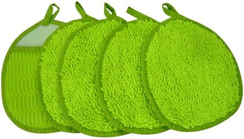 Zwipes 762 Microfiber Thin Chenille Mitt - Pack of 5