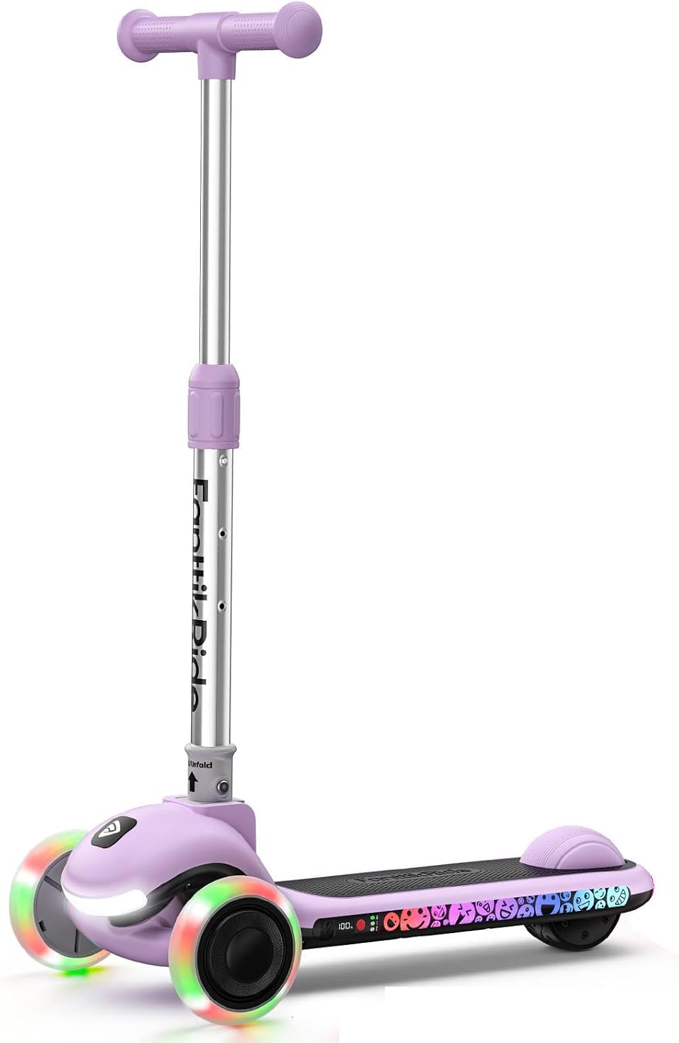 FanttikRide K9 Pro Elektroroller für Kinder 3-6 Jahren Höhenverstellbar für Fahrer von 10-14 M 50 KG bis 40 Min Fahrzeit 6 KM Reichweite KI & 2 Maximalgeschwindigkeiten 6/10 Km/h