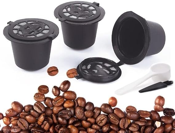 3 Adet Nespresso Uyumlu Doldurulabilir Kahve Kapsülü