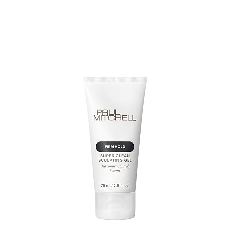 Paul Mitchell Super Clean Sculpting Gel, Firm Hold, Maximum Control + Shine, For All Hair Types, 2.5 oz