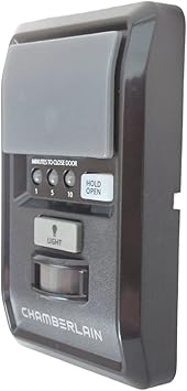 Chamberlain 41A7327-1 Motion Detecting Multi-Function Wall Control Timer to Close Security+2.0 for Yellow Learn Button